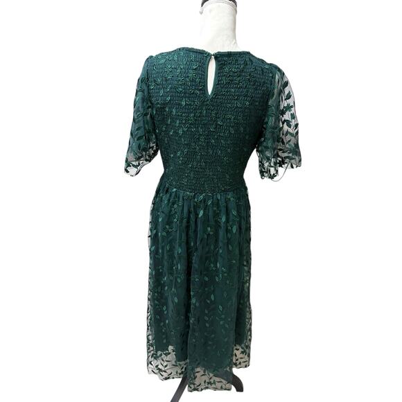 NWT Baltic Born Kendray Duchess Toule Floral Lace Overlay Fit n Flare Dress - XL - Picture 3 of 9